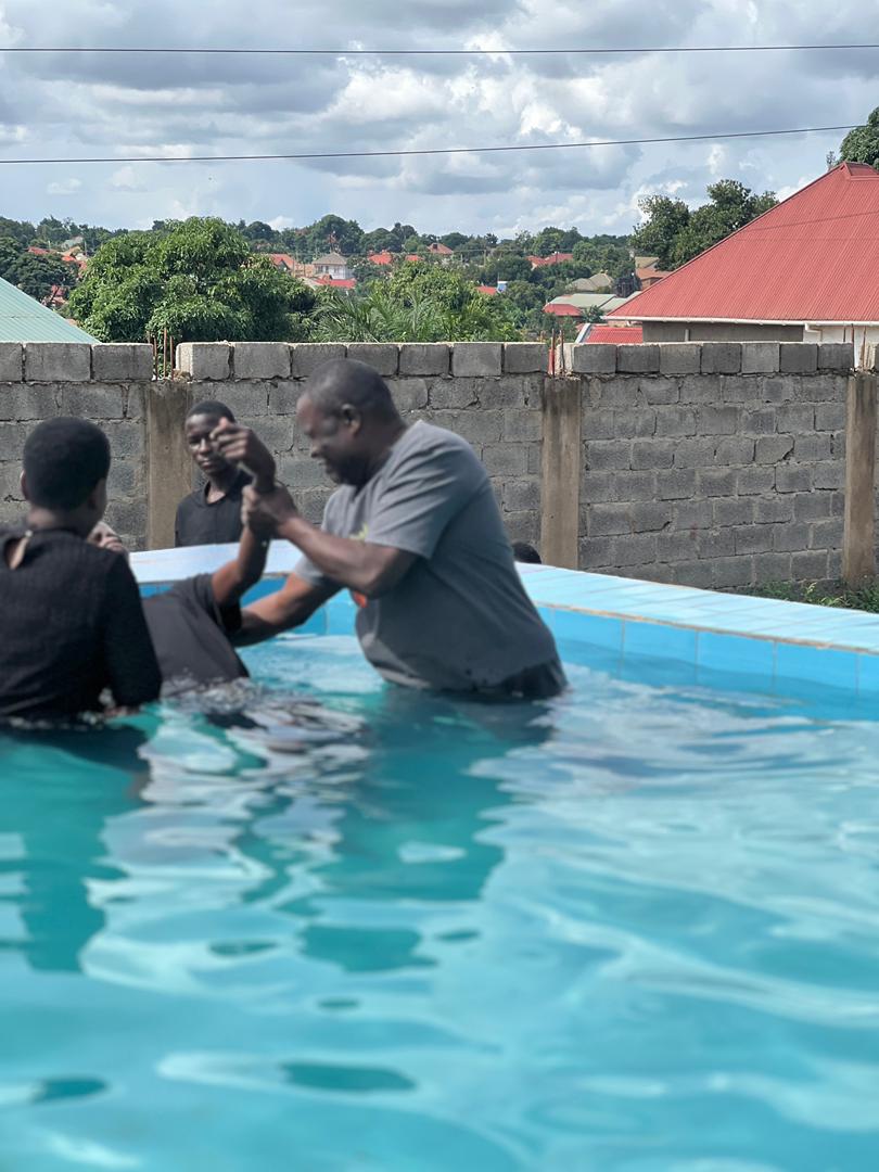 Water baptism service
