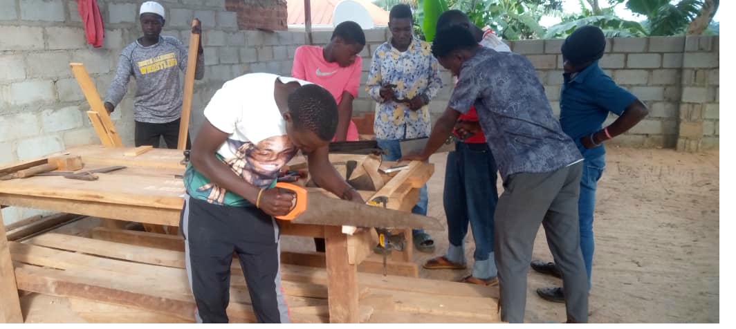 Grace Vocational Institute students