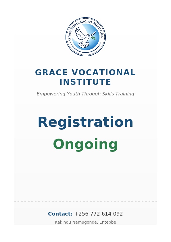 Grace Vocational Institute Registration Notice